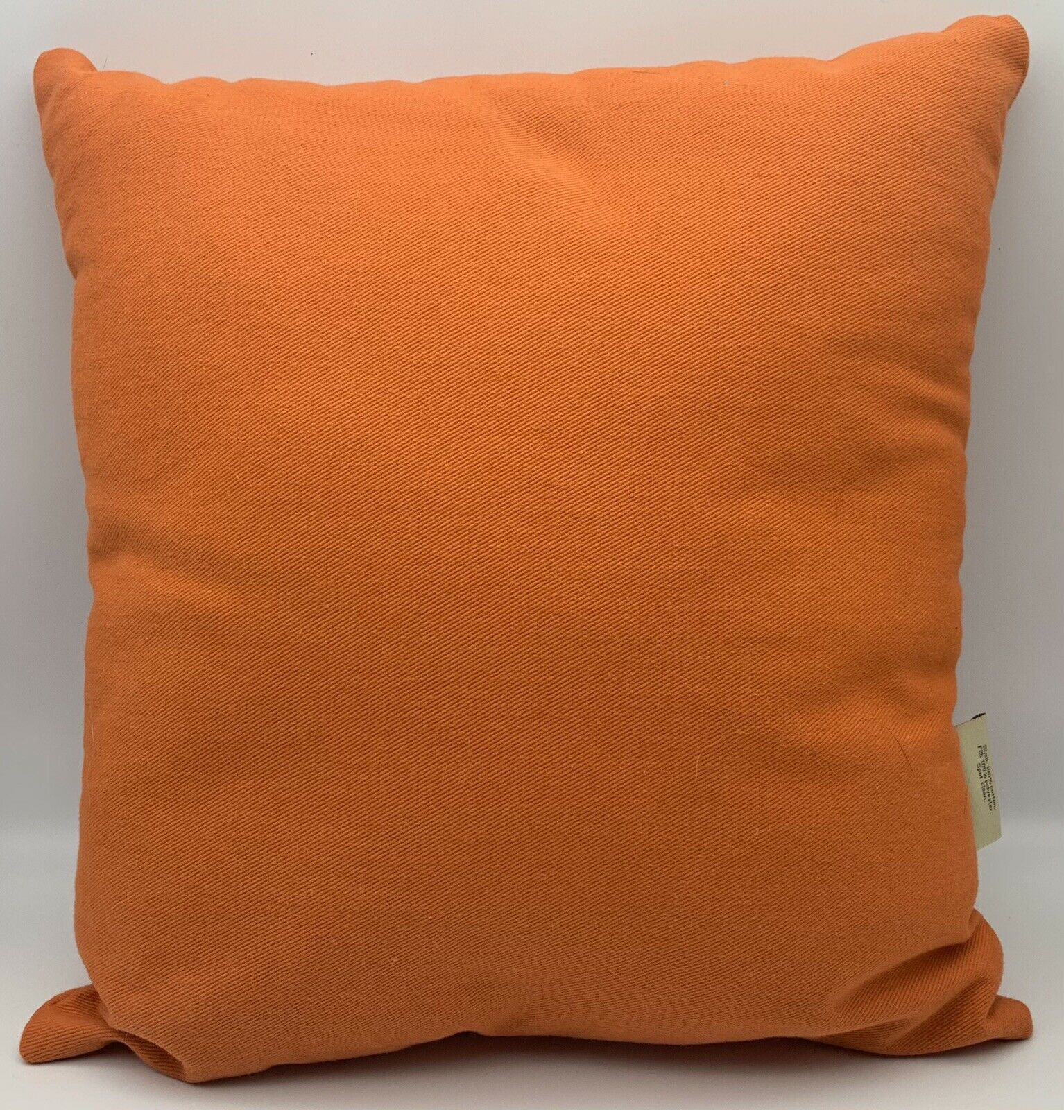The Land Of Nod Robot Throw Pillow Orange Blue 15”x14” Bedding Chair - Fresh Stock Dated December 2025