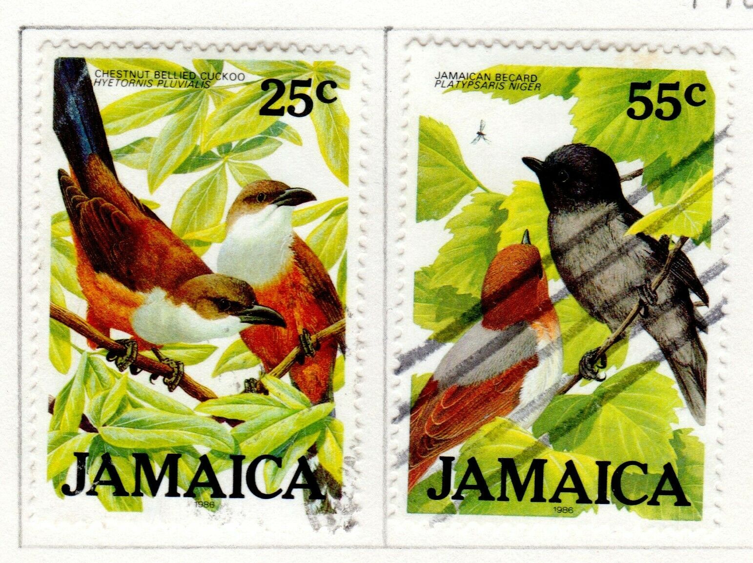 Jamaica Scott 573//617 Mostly Used on 3 Album Pages Issued 1984-1986 - Fresh Stock Dated December 2025