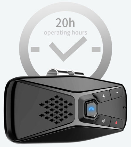 Bluetooth Handsfree Car Kit In-Car Speaker for Phone Call/GPS Voice Navigation - Fresh Stock Dated February 2026