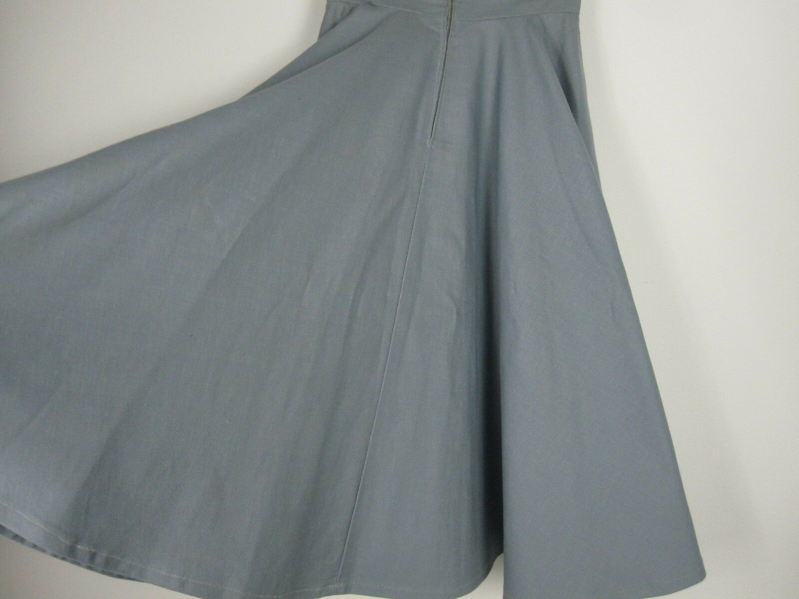 Vintage Poodle Skirt Light Blue Faux Pearls Felt Poodle Rockabilly XS Retro - Fresh Stock Dated February 2026