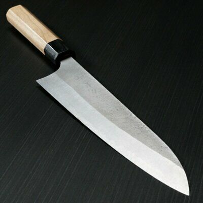 Japanese Kato AOGAMI Blue Super Clad St NASHIJI Gyuto Chef Knife 210mm Japan - Fresh Stock Dated December 2025