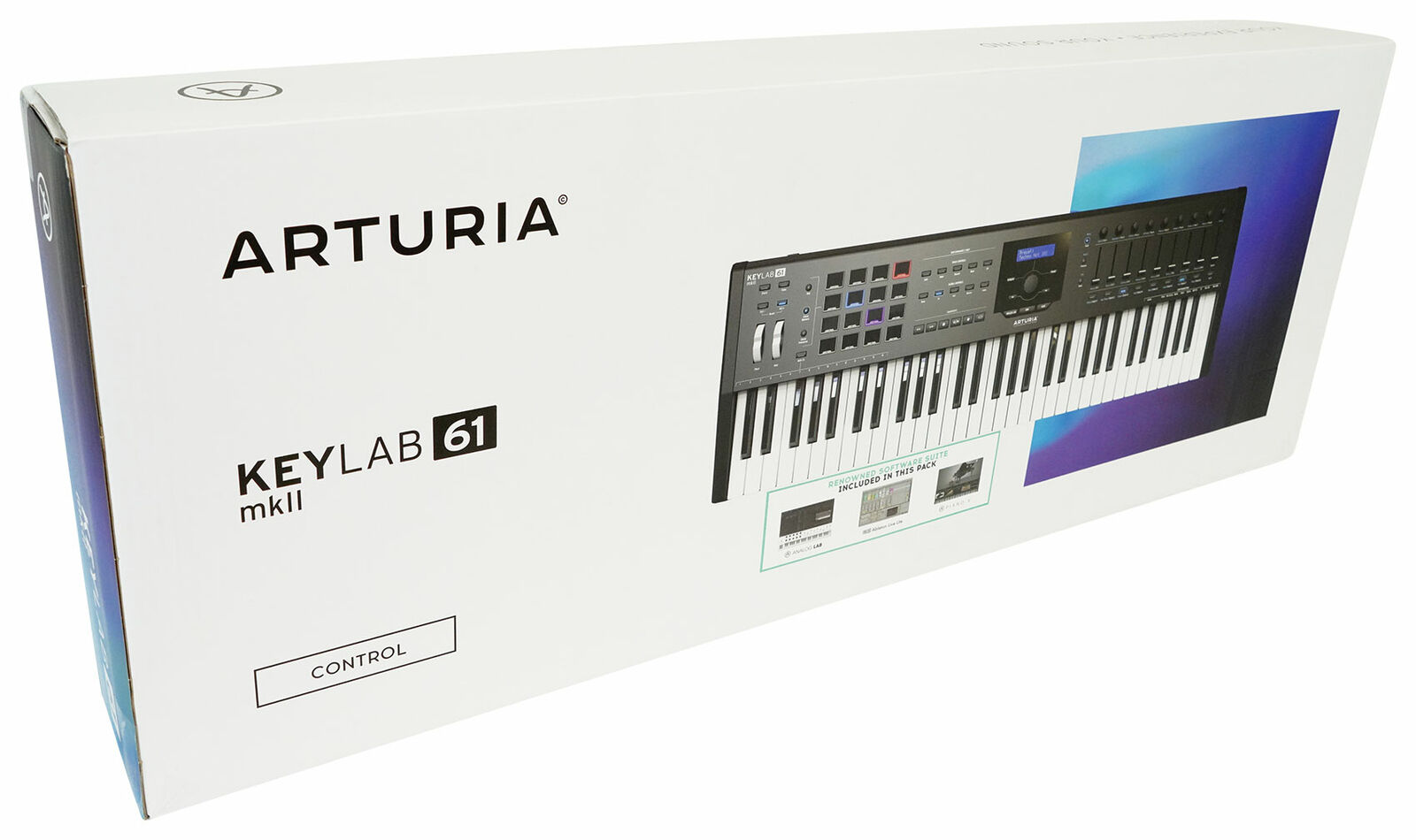 Arturia KeyLab 61 MkII 61-Key Music Production Keyboard Controller in Black+Bag - Fresh Stock Dated February 2026