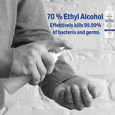 12 Pack Hand Sanitizer Antibacterial 70% Gel Alcohol 8 oz Unscented Disinfectant - Fresh Stock Dated February 2026