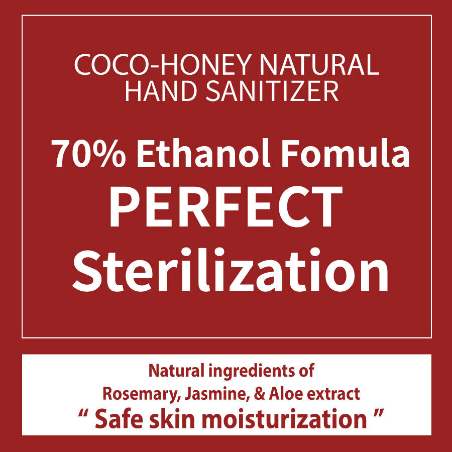 Cocohoney Hand Sanitizer (70% Ethanol Gel) 16.9 oz (6 PACK) (EXP. 04/2023) - Fresh Stock Dated February 2026