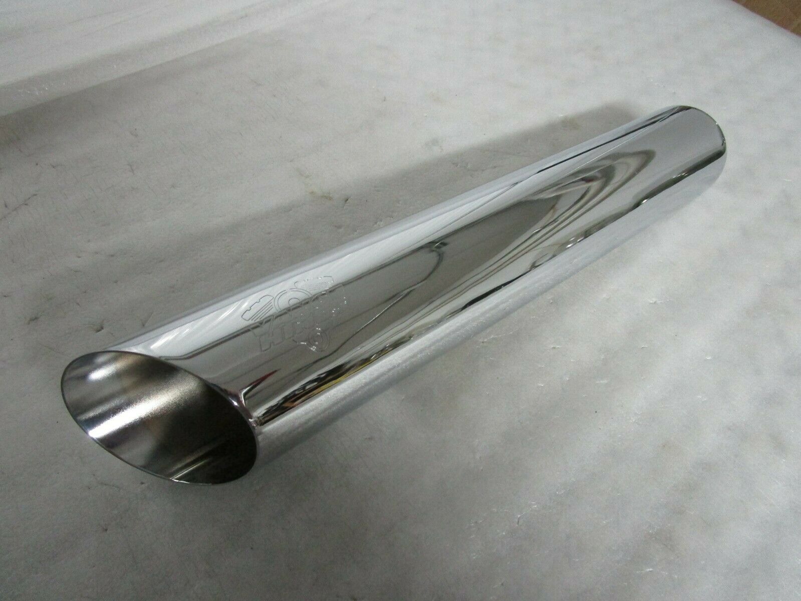 18-21 Harley Davidson Softail Vance & Hines Twin Slash Slip On Heat Shield - Fresh Stock Dated February 2026