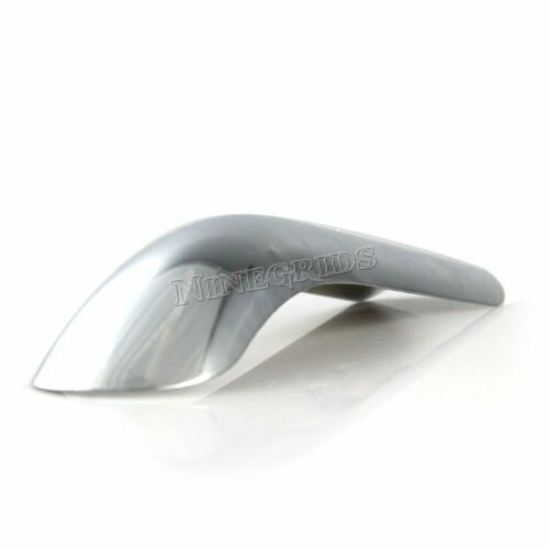 Chrome Steel Curve Motorcycle Exhaust Pipe Burn-Proof Plate Heat shield Cover - Fresh Stock Dated February 2026