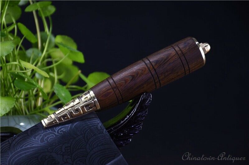 Authentic LongQuan Chinese Chef Kitchen knife Hand Forged 5Cr15MOV Steel #1261 - Fresh Stock Dated January 2026