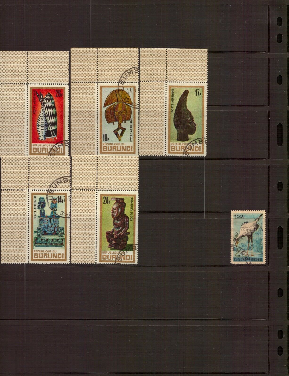 Burundi - Nice Collection of 91 Stamps - Check out the scans - Free Shipping - Fresh Stock Dated December 2025