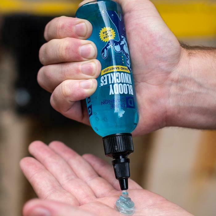 Duke Cannon Bloody Knuckles Hand Sanitizer 3.4oz Size US Lot 2 Men Aloe Premium - Fresh Stock Dated February 2026