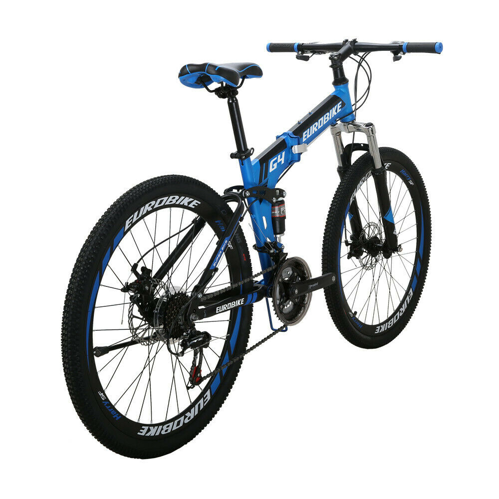 HYG4 Dual Suspension Folding Bike 26 Muti Spoke Wheel 21 Speed Mens Moutain Bike - Fresh Stock Dated February 2026