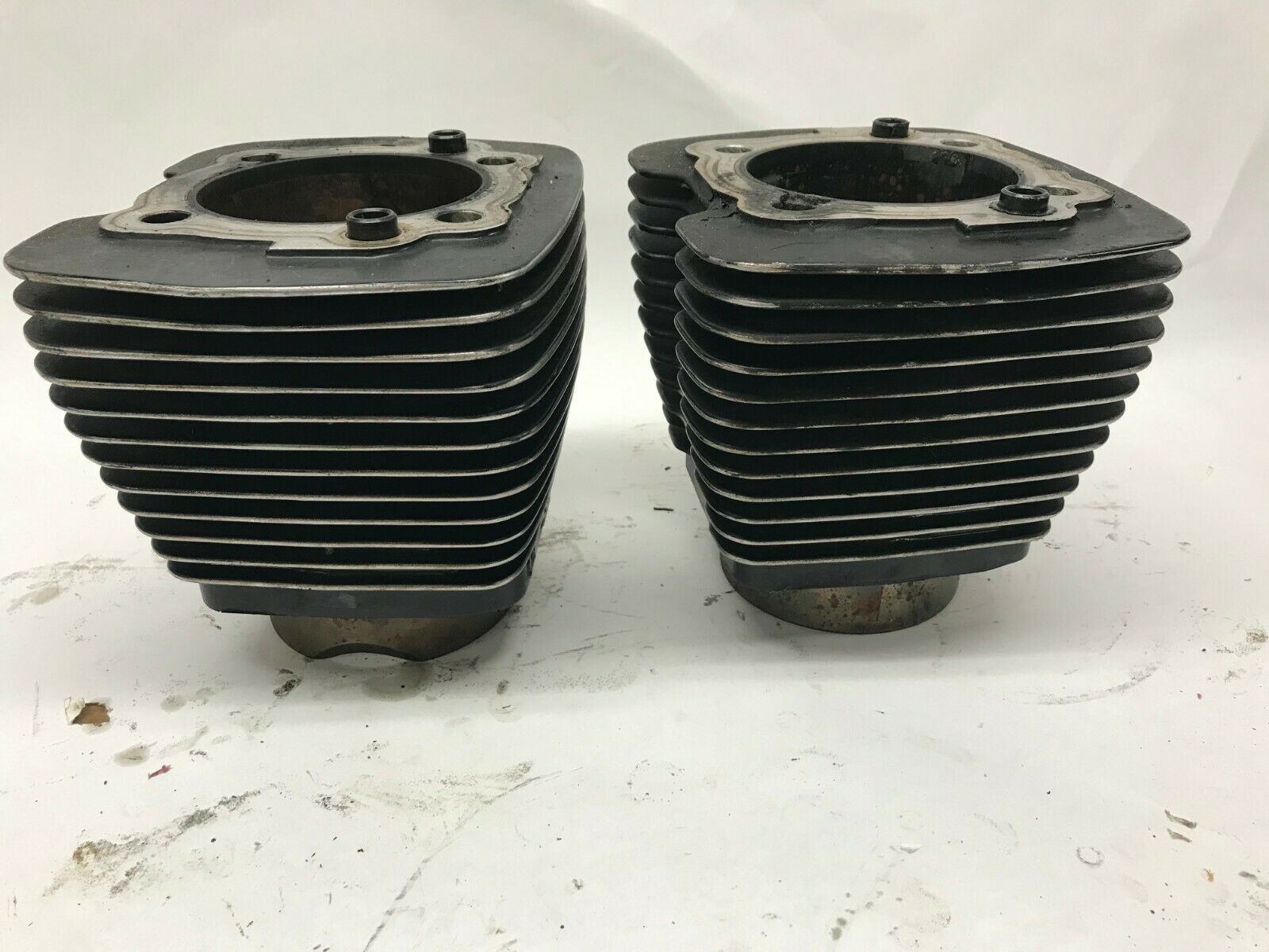 S&S Harley Big Twin Cylinders Jugs Black Big Bore Evolution HD Chopper 80L - Fresh Stock Dated February 2026