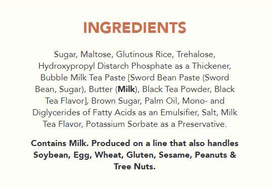 Tropical Fields BOBA MILK TEA Mochi 60-Pieces Bubble Pearl From Taiwan BB 6/2023 - Fresh Stock Dated February 2026