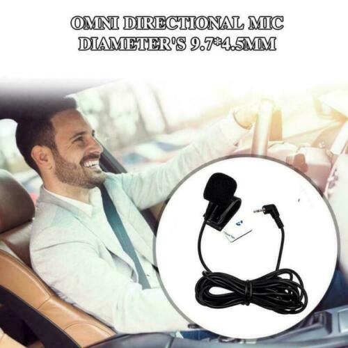 2.5mm Microphone Car Stereo GPS Bluetooth Enabled Audio DVD External Microphone - Fresh Stock Dated February 2026