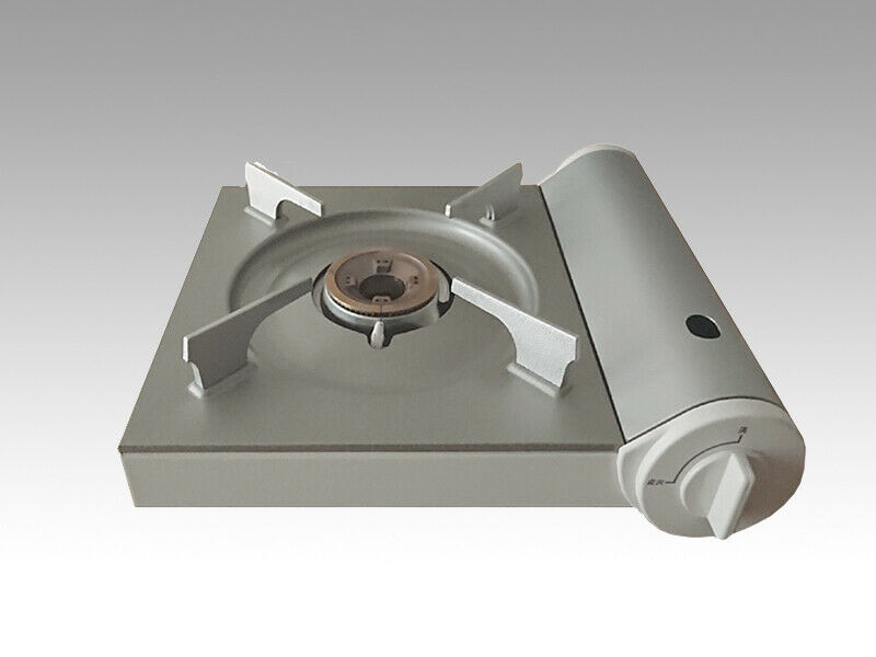 MUJI Portable cooking gas stove Aluminum die-cast RK-2 MoMA from Japan DHL Fast - Fresh Stock Dated December 2025