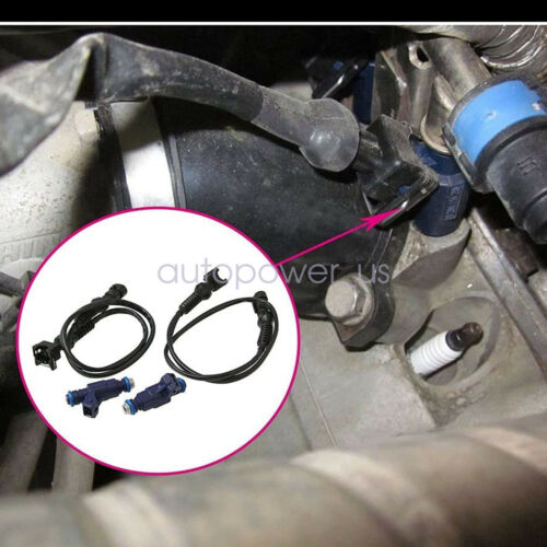 SET OF2 Fuel Injector & Pigtail Harness For Polaris Ranger RZR Sportsman 700 800 - Fresh Stock Dated February 2026