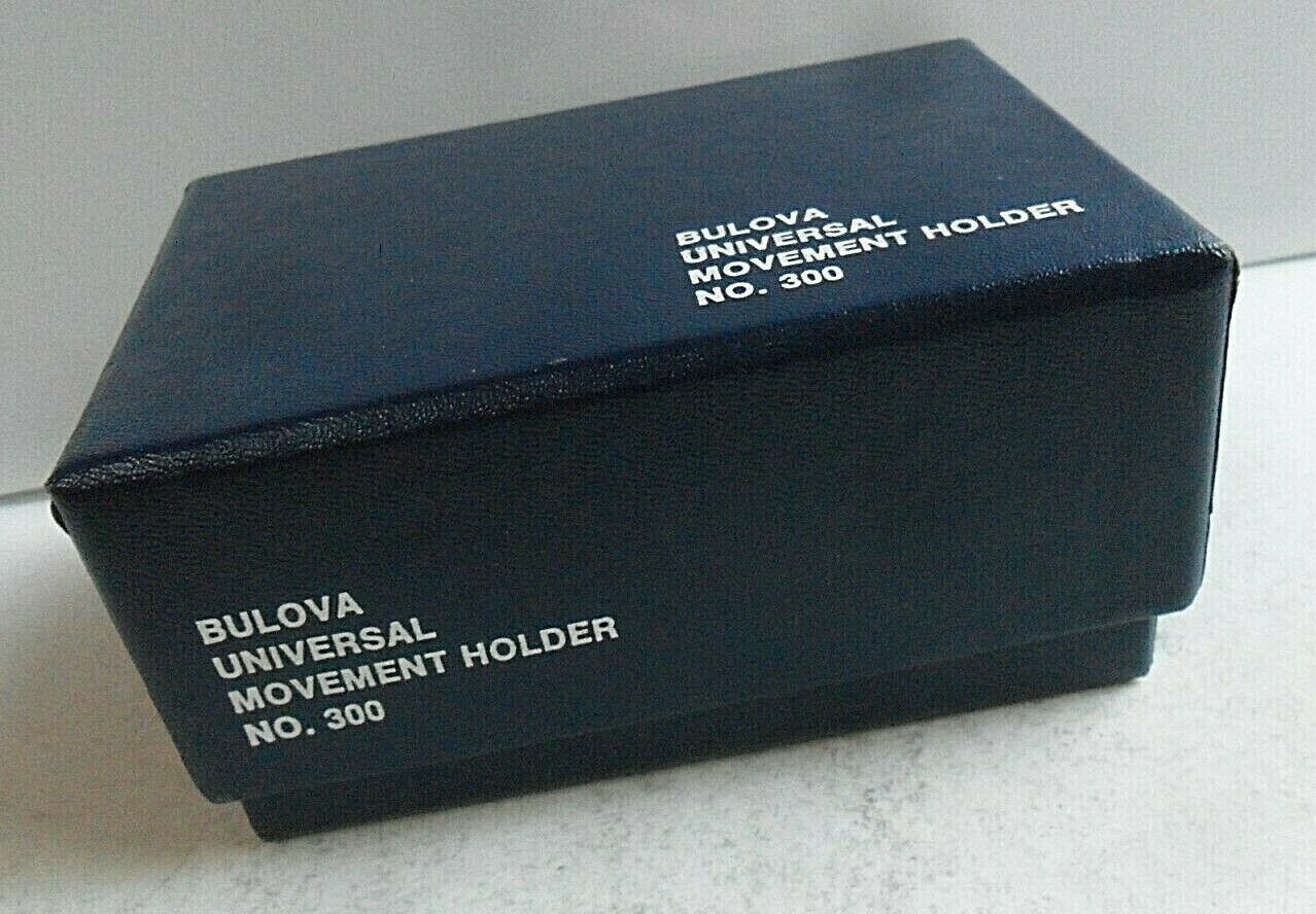 Vintage Bulova Watch Movement Holder No. 300 Watchmaker Tool w/ Box & Paper - Fresh Stock Dated February 2026