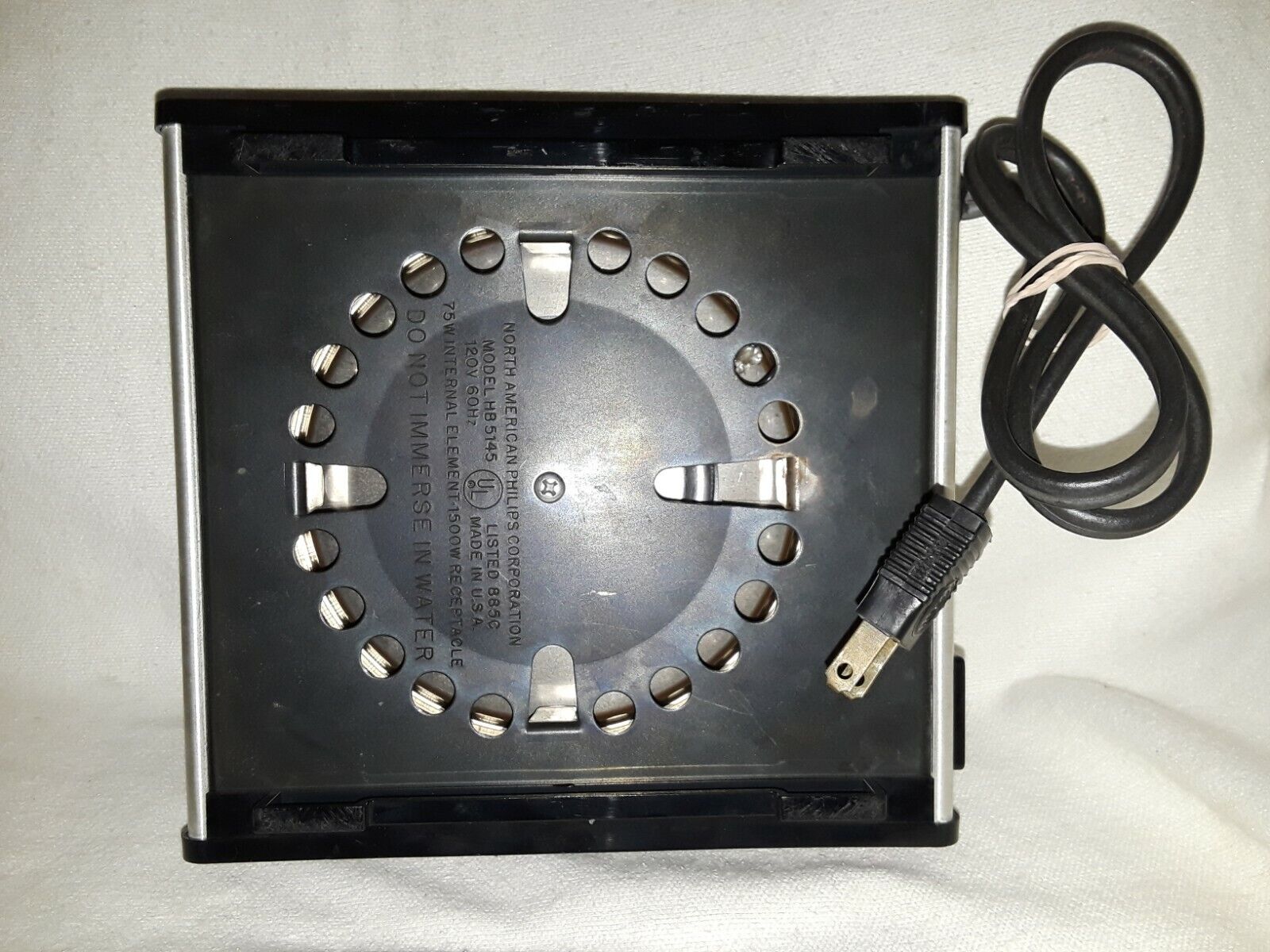 Vintage Norelco +12 Coffee Serving Warming Plate  - HB5145 - Tested - Fresh Stock Dated February 2026