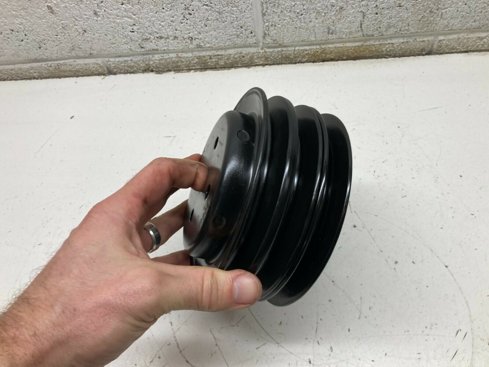 Y2 MerCruiser 4.3L 5.0L 5.7L V6 V8 WATERPUMP Pulley 15120 Triple Groove 3 Groove - Fresh Stock Dated February 2026