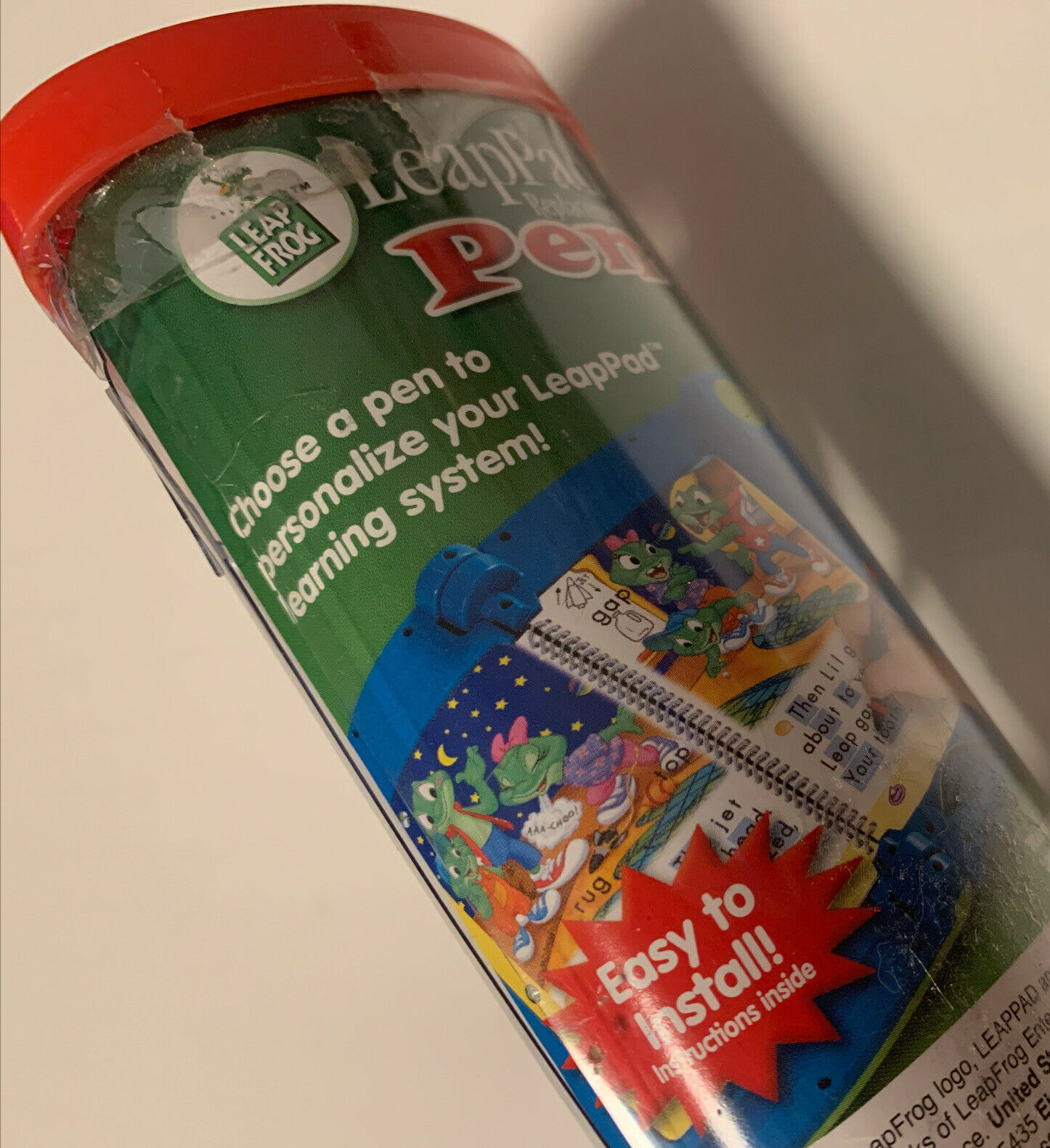 Leap Frog Leap Pad Replacement Stylus Pen Marvel Spider-Man Yellow Blue - Fresh Stock Dated February 2026