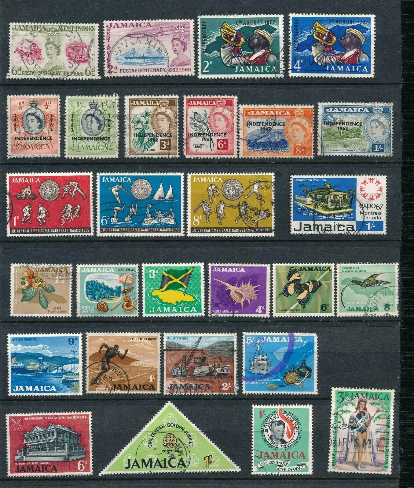 JAMAICA (1945-75) 96 DIFFERENT MH & USED; SOME BETTER; FEW SETS - Fresh Stock Dated February 2026