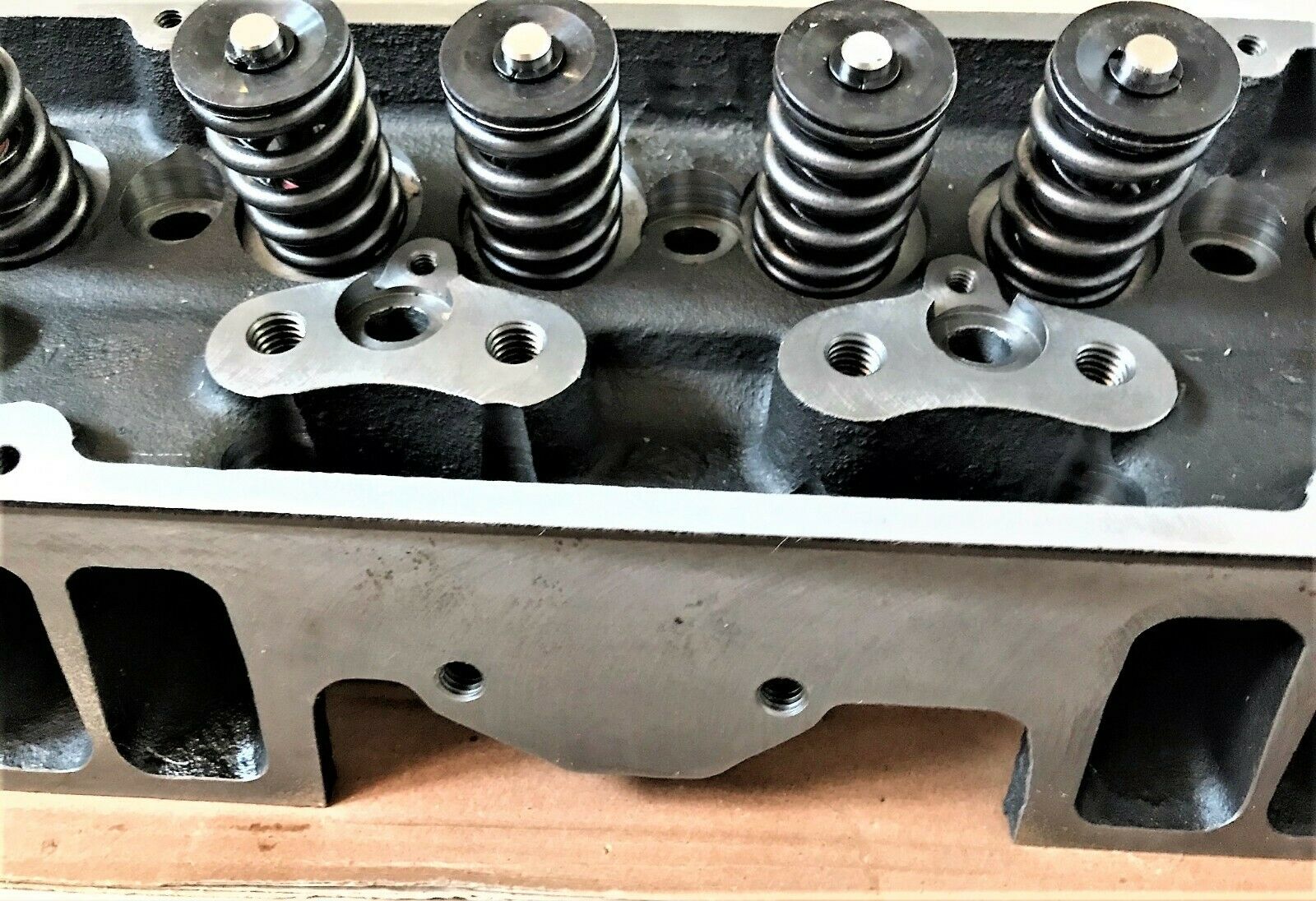 Chevy SBC 350 175cc 59cc Angle Flat Tappet Complete Cast Iron Head (SINGLE HEAD) - Fresh Stock Dated February 2026