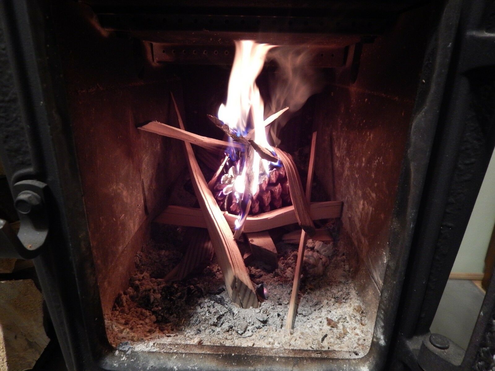 Firestarter Pinecones Wax Coated Fragrant Long leaf Burn Hot Easy Start USA 178M - Fresh Stock Dated December 2025