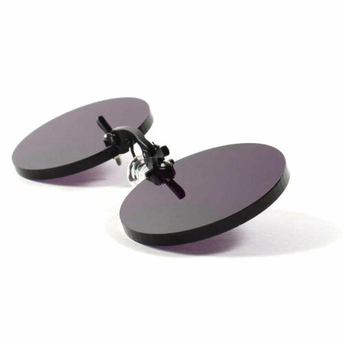 Old Fashion Pince Nez Gothic Vampire Purple Costume Cosplay Round Sun Glasses - Fresh Stock Dated December 2025