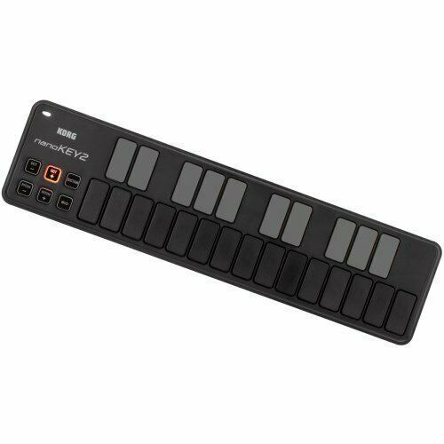 KORG Slim-Line USB Keyboard NANOKEY2 Black New in Box - Fresh Stock Dated February 2026