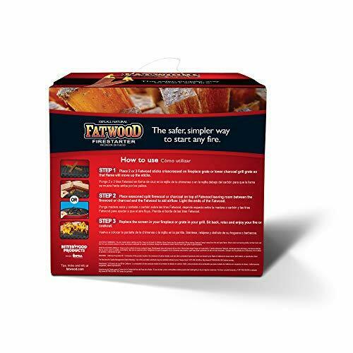 Better Wood Products Fatwood Firestarter Box, 10-Pounds - 093010 - Fresh Stock Dated December 2025