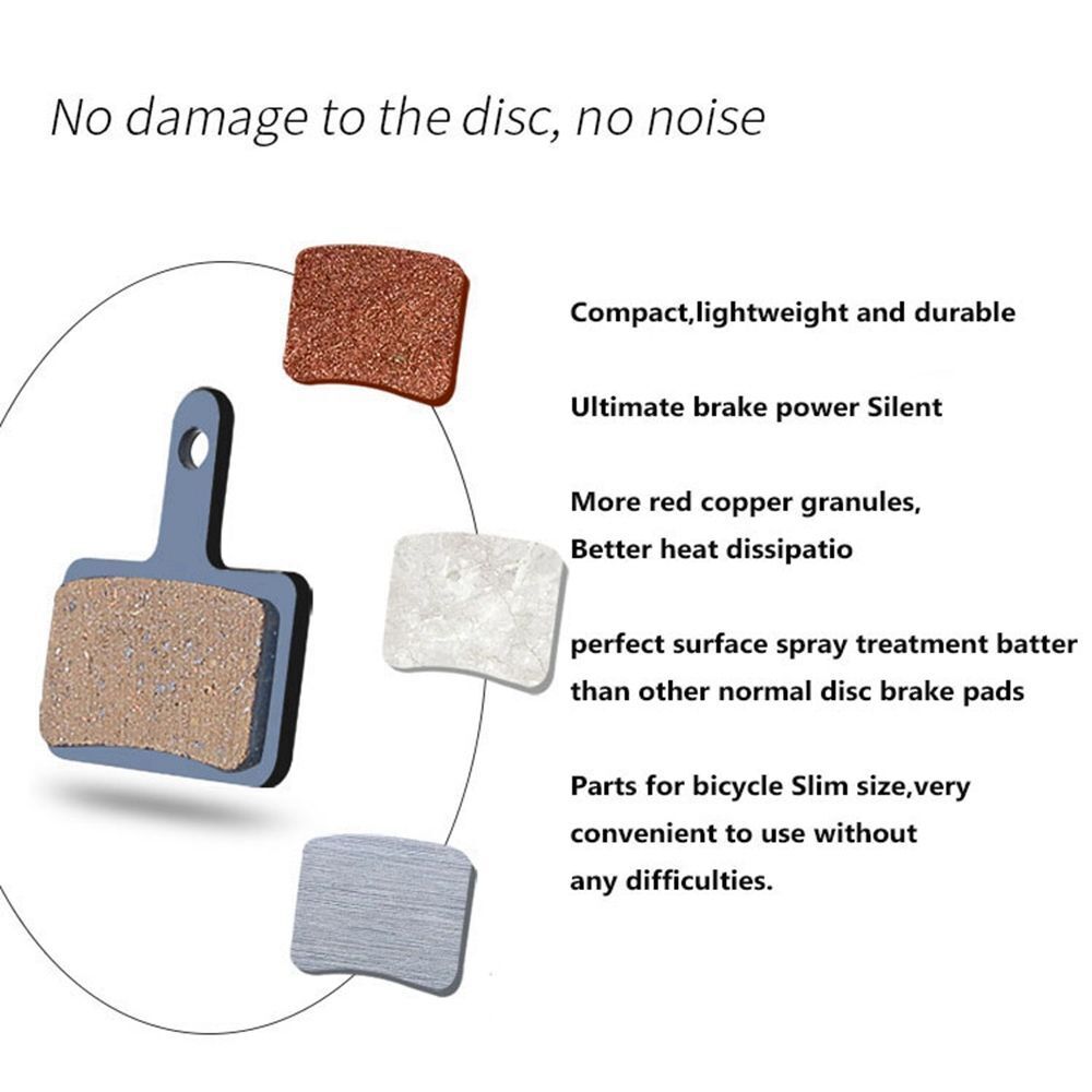Road Bicycle Brake Pads Cycling Accessories Universal Block MTB Bike Disc Brake - Fresh Stock Dated February 2026