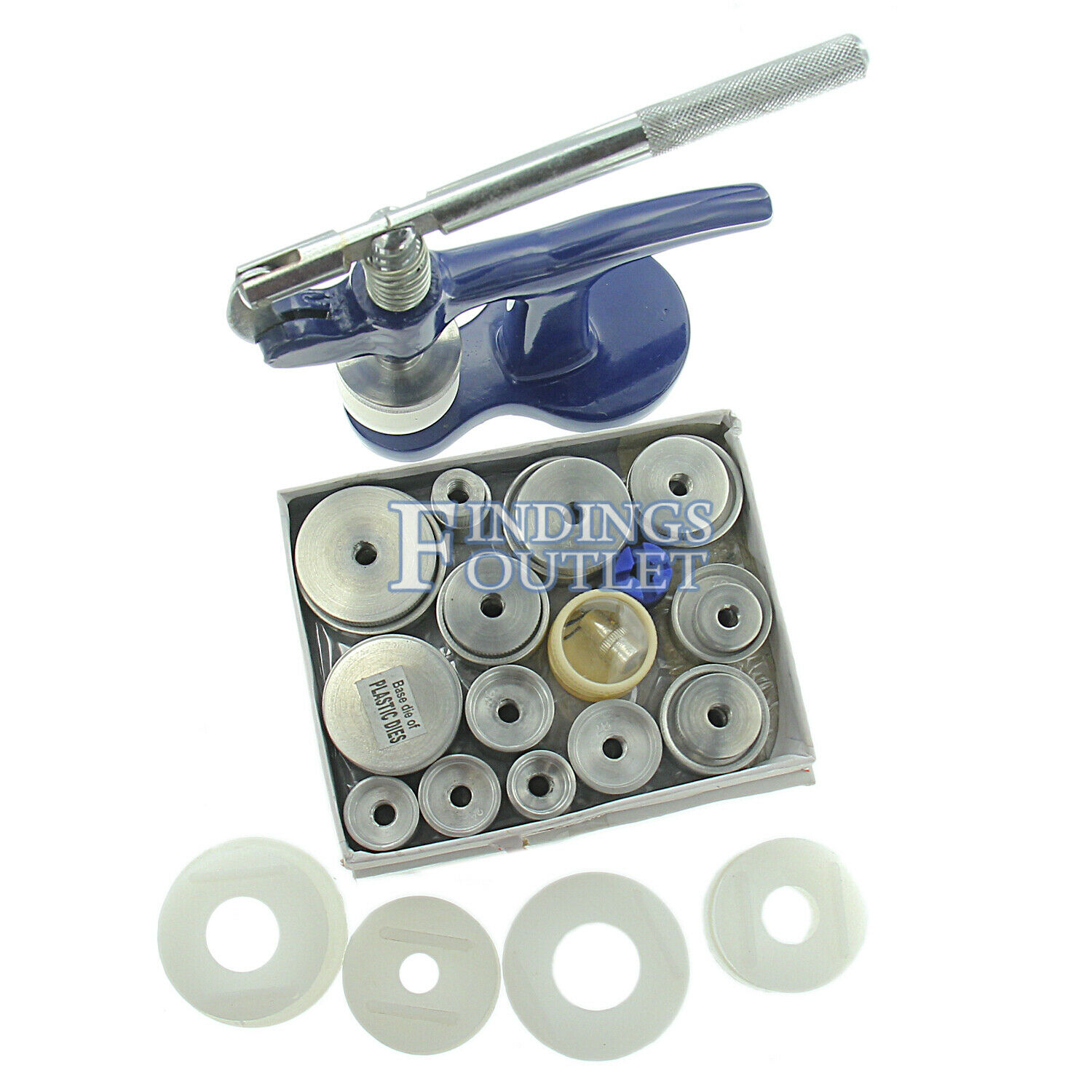 Watch Crystal Press & Case Closer With 31 Total Dies Repair Battery Replacement - Fresh Stock Dated December 2025