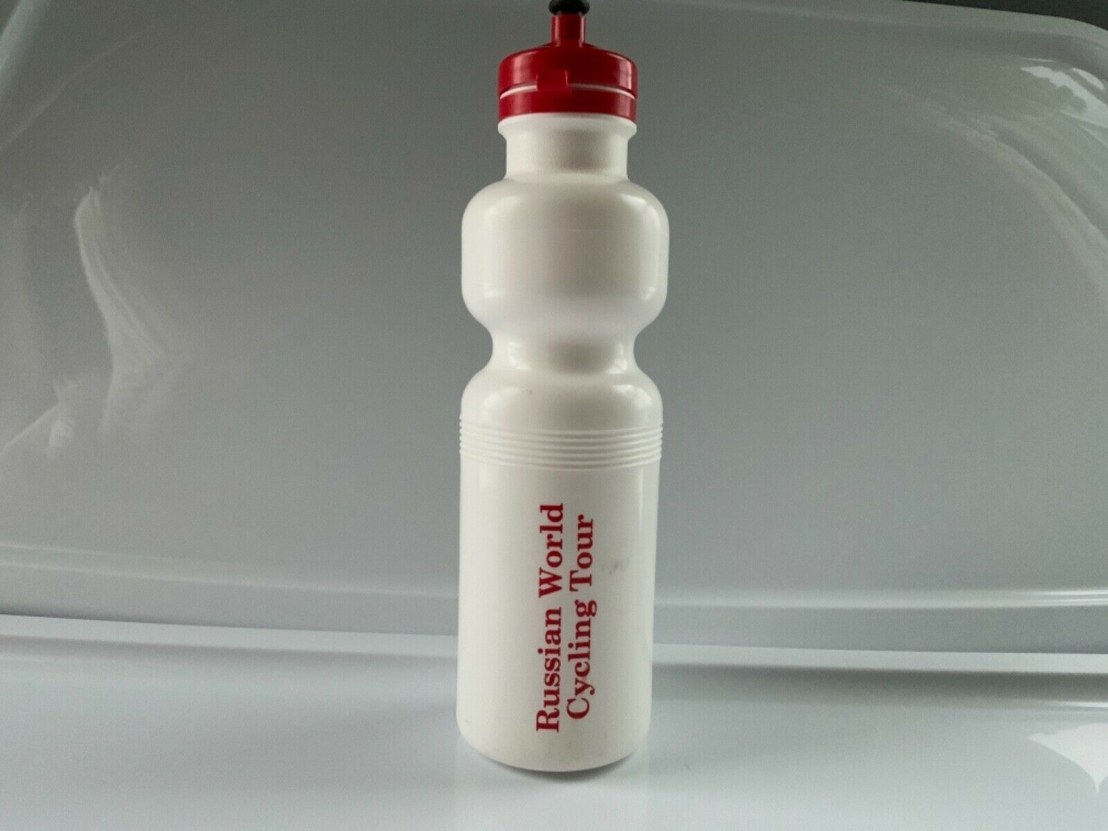 Vintage 1994 Russian World Cycling Tour Water Bottle - Fresh Stock Dated December 2025