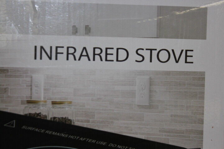 Chef's Counter CC-1123BLK Portable Infrared Electric Stovetop with Touch Control - Fresh Stock Dated February 2026