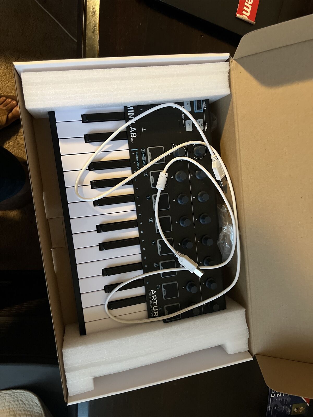 Arturia MiniLab Mk II 25-Key Controller - Black - Fresh Stock Dated February 2026