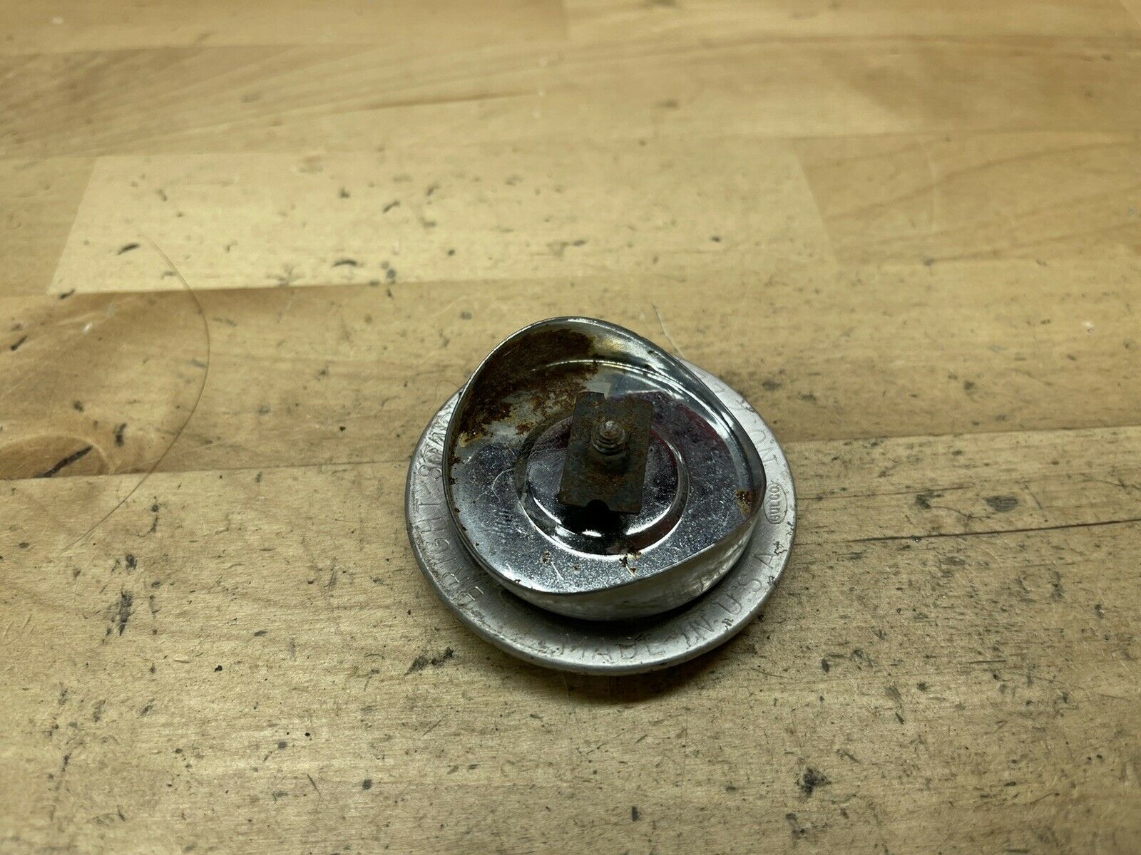 Red Gulco 22 Schwinn reflector with rear fender mount - Fresh Stock Dated December 2025