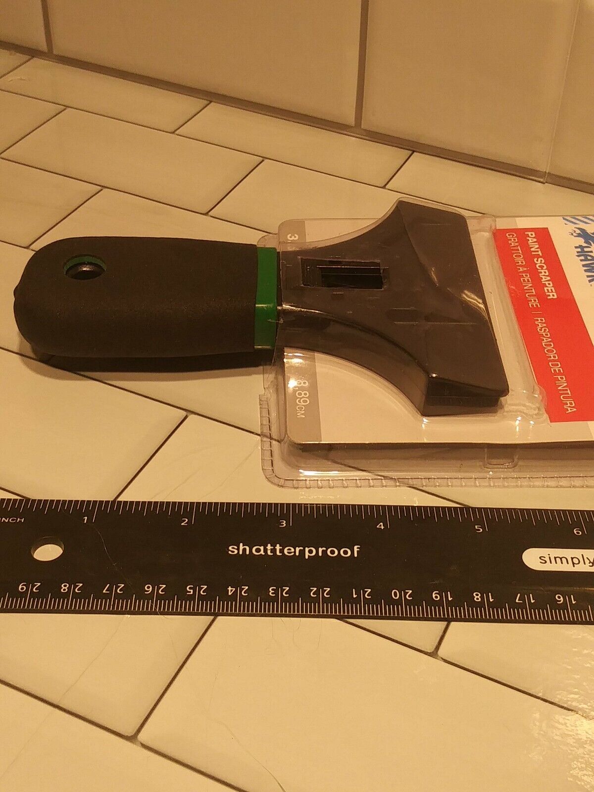 Blue Hawk 3.5-in Paint Scraper # 0091615 Model # 56208 NEW Free Shipping - Fresh Stock Dated February 2026