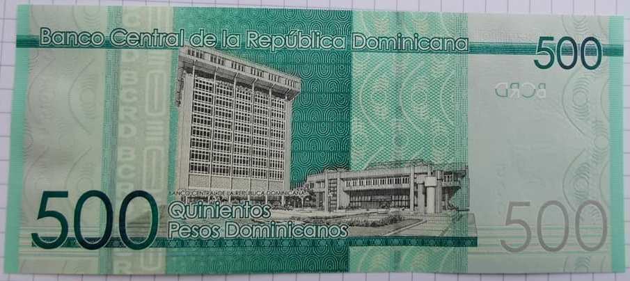 DOMINICAN REPUBLIC 500 PESOS DOMINICANOS 2015 P 192b UNC - Fresh Stock Dated December 2025