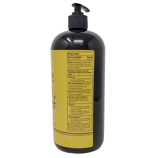 Naked Bee - Orange Blossom Honey 32 oz. Hand Sanitizer - NBSAN-B32 - Fresh Stock Dated February 2026