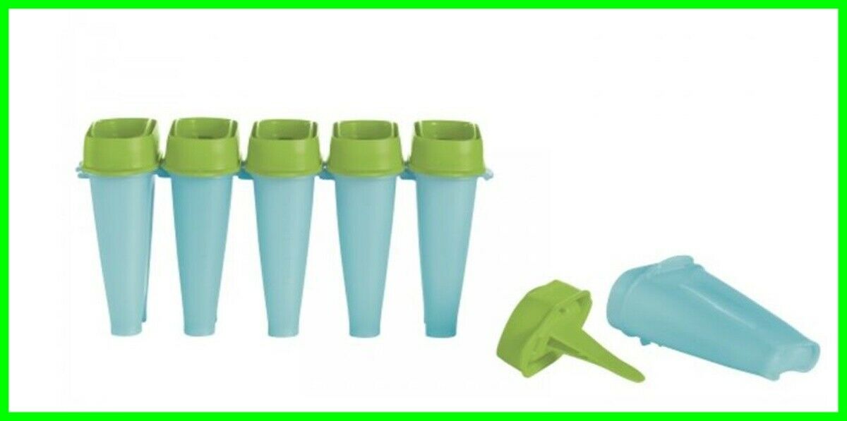 TUPPERWARE Lollitups 6 Popsicle Molds OR Stackable 3 Ice Cream Sandwich Maker - Fresh Stock Dated February 2026