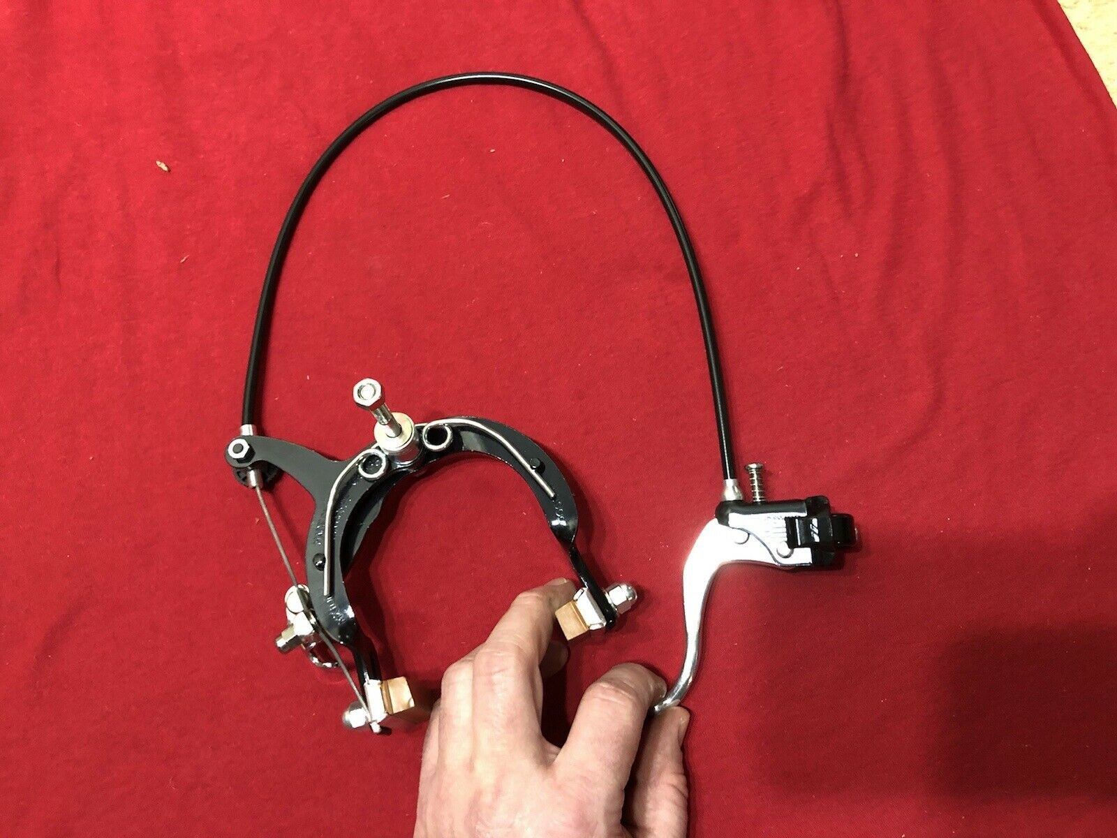 NOS BLACK FRONT DIA COMPE MX1000 DATED CABLE AND TECH 4 LEVER OLD SCHOOL BMX - Fresh Stock Dated February 2026