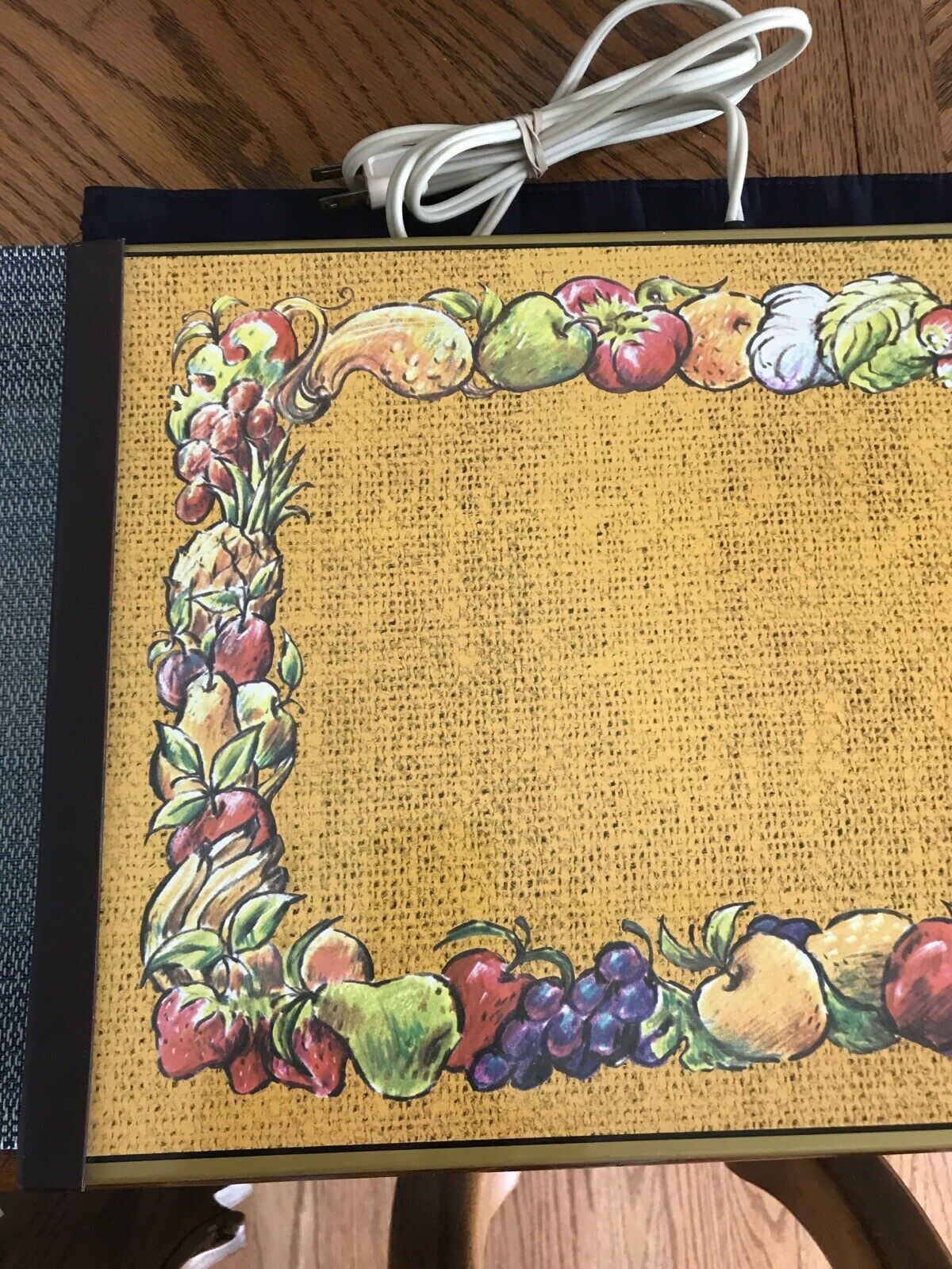 Vintage Warm-O-Tray Hot Plate Electric Food Warmer - Harvest Gold design - Fresh Stock Dated February 2026