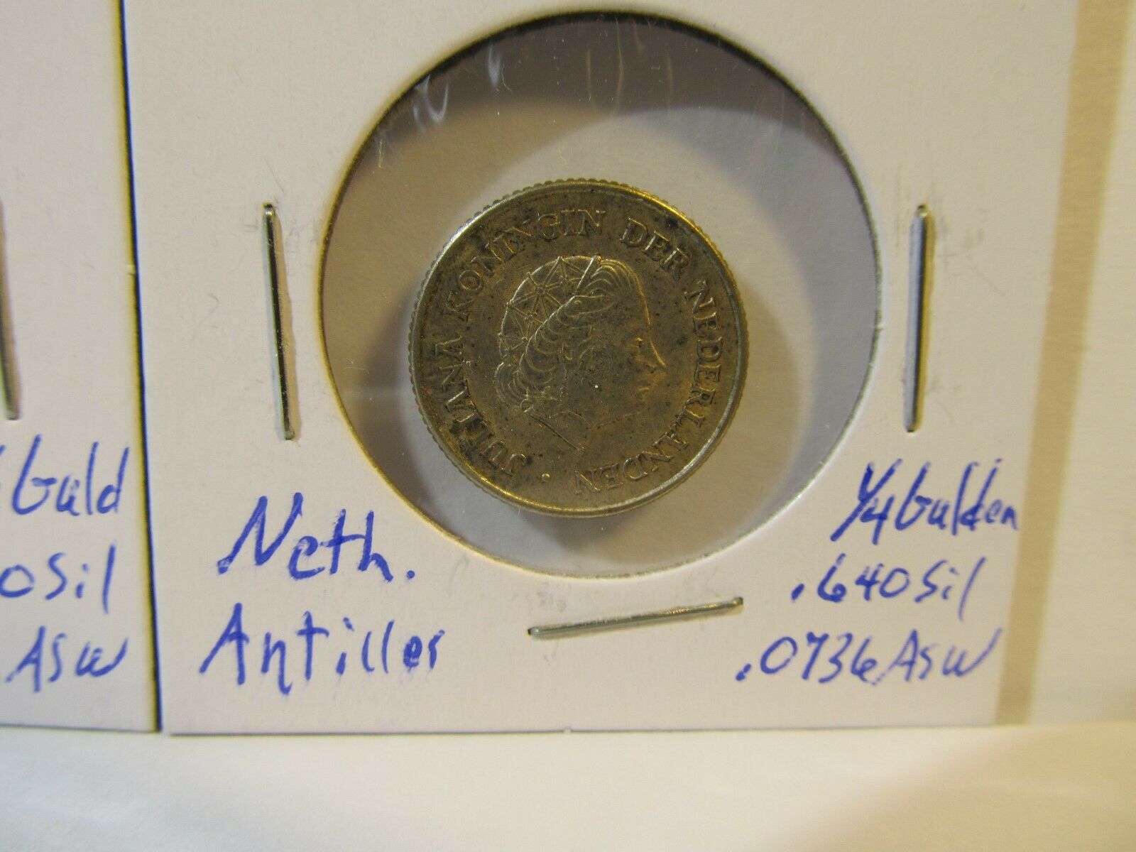 (6) Coins <> Netherland Antilles <> Mixed Lot <> .640 