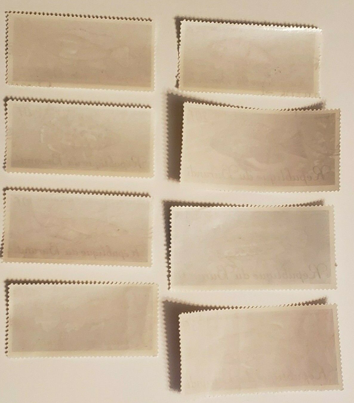 1967 Burundi Set of (8) Tropical Fauna Fish Stamps + Original Littleton Envelope - Fresh Stock Dated January 2026