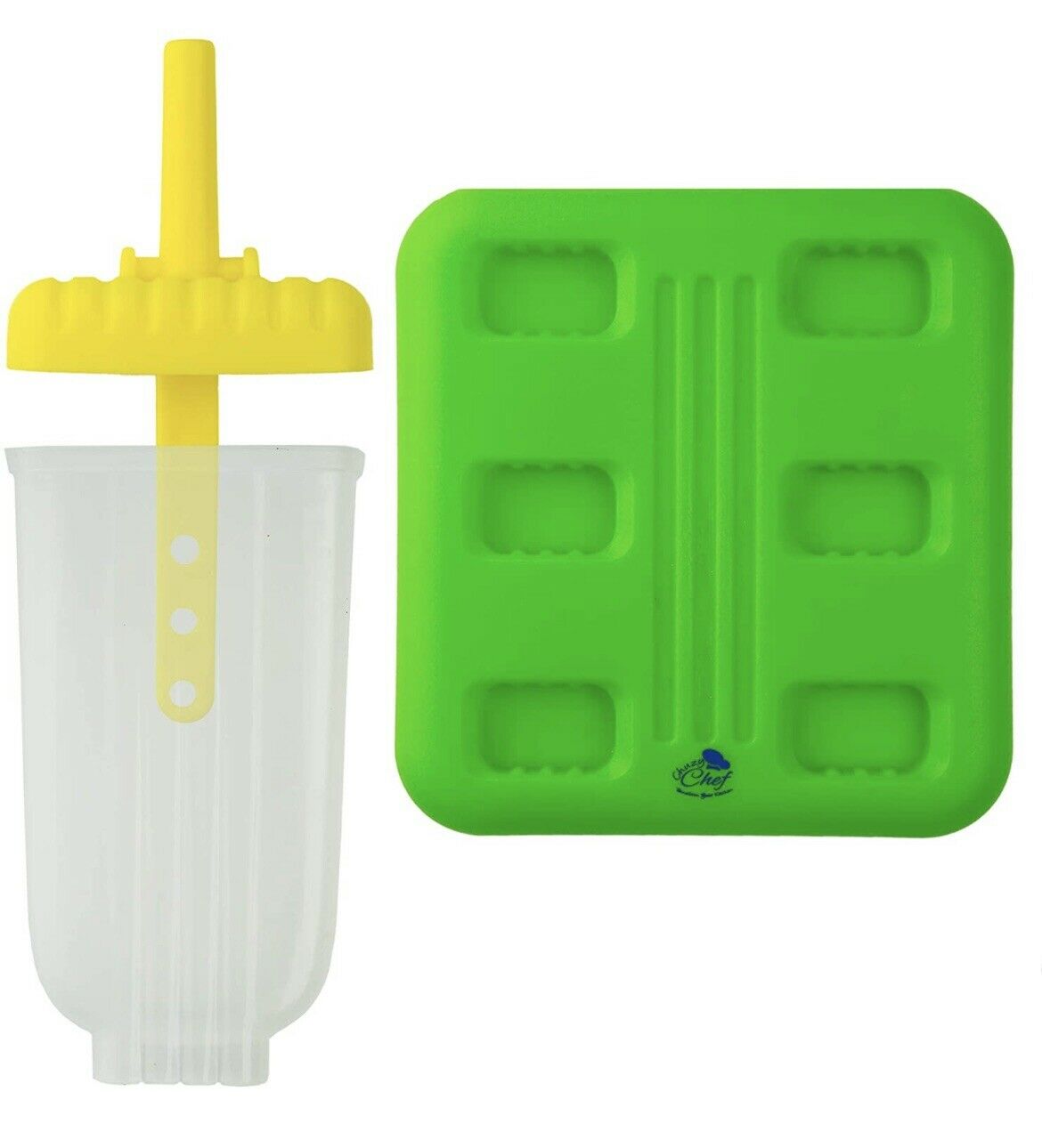Popsicle Ice Mold Maker Set - 6 Pack BPA Free Reusable Ice Cream DIY - Fresh Stock Dated February 2026