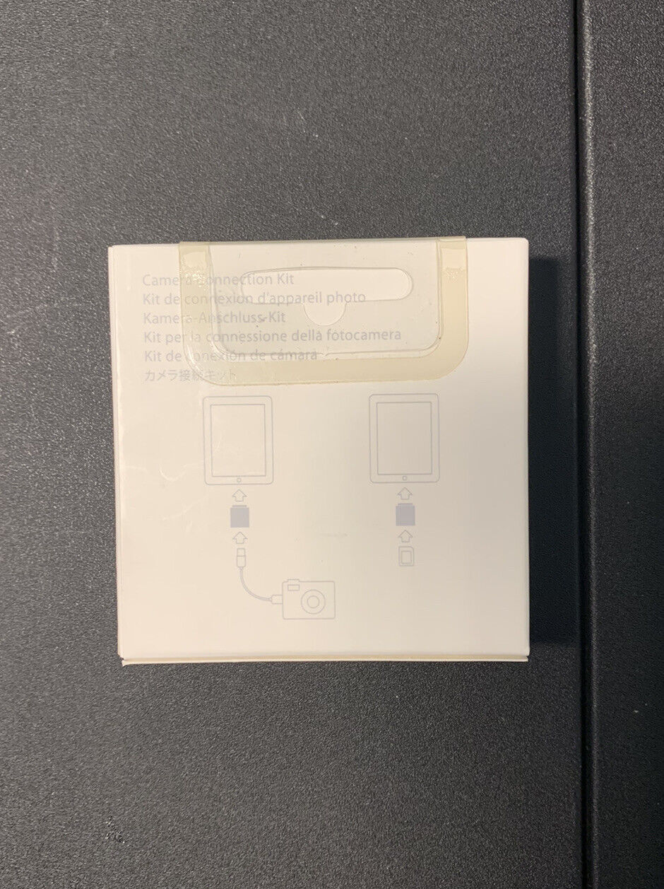 Genuine OEM Apple iPad Camera Connection Kit MC531ZM/A A1362, A1358 New ! Sealed - Fresh Stock Dated December 2025