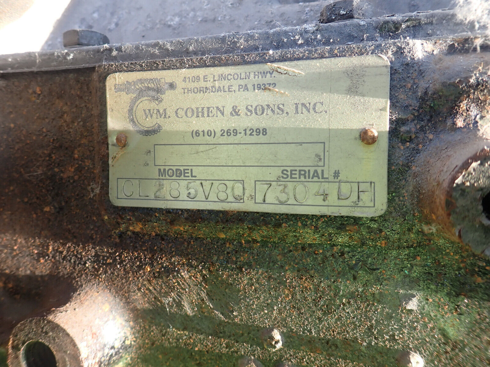 Clark 285V80 Manual Transmission 5 Speed GMC Application Diesel Truck 228341 - Fresh Stock Dated February 2026