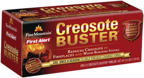 Creosote Buster Safety Fire Log Fireplace Maintenance Chimney Sweep Cleaning - Fresh Stock Dated December 2025