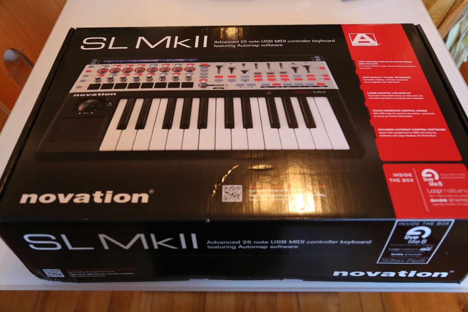 Novation SL M2 25 key midi controller - Fresh Stock Dated February 2026