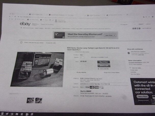 180 Stanley Bulbs #A4112 for Vintage Harley Davidsons - Fresh Stock Dated February 2026