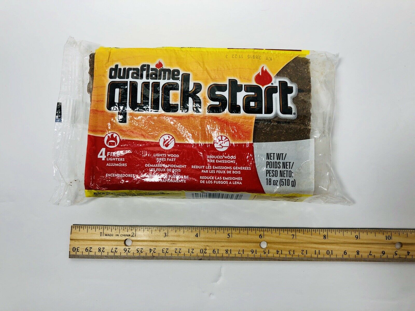5 Duraflame Quick Start 4 Pack Fast Firelighter Fireplace Pit Wood Light Starter - Fresh Stock Dated December 2025
